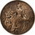 França, 10 Centimes, Dupuis, 1921, Paris, Bronze, EF(40-45), Gadoury:277