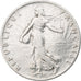 Frankrijk, 50 Centimes, Semeuse, 1911, Paris, Zilver, FR+, Gadoury:420, KM:854