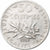 Francia, 50 Centimes, Semeuse, 1911, Paris, Plata, BC+, Gadoury:420, KM:854