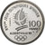 Frankrijk, 100 Francs, 1992 Olympics, Albertville, Cross-country Skiing, 1991