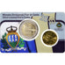 San Marino, 2€ + 10cts, Coin card.FDC, 2010, Rome, n.v.t., FDC