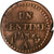 France, 1 Centime, Dupré, AN 6, Paris, Copper, EF(40-45), Gadoury:76