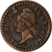 France, 1 Centime, Dupré, AN 6, Paris, Copper, EF(40-45), Gadoury:76