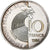 Francia, 10 Francs, Schuman, 1986, MDP, BU, Plata, SC, Gadoury:825, KM:958