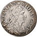 Francia, Louis XIV, 4 Sols des Traitants, 1675, Vimy, Plata, BC+, Gadoury:103