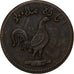 Malezja, MALACCA, Victoria, 1 Keping, AH 1247/1832, Miedź, AU(50-53)