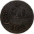 Malezja, MALACCA, Victoria, 1 Keping, AH 1247/1832, Miedź, AU(50-53)