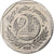 Francja, 2 Francs, René Cassin, 1998, MDP, BU, Nikiel, MS(60-62), Gadoury:551