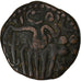 Cejlon, Chola Empire, Raja Raja Chola, Æ Unit, ca. 985-1014, Brązowy