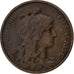 France, 5 Centimes, Dupuis, 1917, Paris, Bronze, TB, Gadoury:165