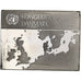 Francja, medal, United Nations Flags, Danmark, Srebro, AU(55-58)