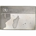 France, Medal, United Nations Flags, Mauritius, Silver, AU(55-58)