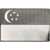 Frankreich, Medaille, United Nations Flags, Singapore, Silber, VZ