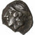 Eolia, Hemiobol, ca. 450-400 BC, Elaia, Srebro, EF(40-45), SNG-Cop:164