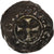 County of Troyes, Champagne, Hugues I, Denier, 1089-1125, Troyes, Vellón, BC+