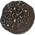 Comté de Troyes, Champagne, Hugues I, Denier, 1089-1125, Troyes, Billon, TTB