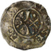 Comté de Troyes, Champagne, Hugues I, Denier, 1089-1125, Troyes, Billon, TTB