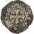 Comté de Troyes, Champagne, Hugues I, Denier, 1089-1125, Troyes, Billon, TTB