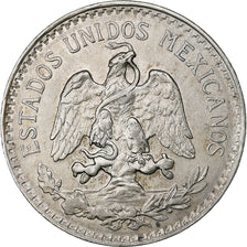 Mexico, 50 Centavos, 1935, Mexico City, Billon, AU(50-53), KM:448