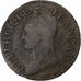 Frankreich, 5 Centimes, Dupré, AN 8, Metz, Bronze, S, Gadoury:126a