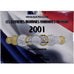 Francia, Coffret 1 c. à 20 frs., 2001, MDP, BU, Sin información, FDC