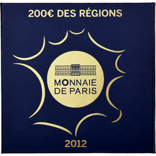 France, 200 Euro, Régions françaises, BE, 2012, MDP, Or, FDC