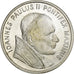 Vaticano, ficha, Jean-Paul II, Jesus Redemptor Hominis, 1983-1984, Copper Plated