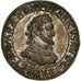 Francia, medaglia, Henri IV, Reproduction 1/2 Francs 1607, n.d., Bronzo, BB+