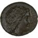 Sicily, Hiketas II, Litra, 287-278 BC, Syracuse, Bronce, EBC, HGC:2-1449