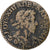 Francja, Louis XIII, Double Tournois, 1629, Paris, Miedź, VF(30-35), CGKL:398G