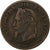 Francia, Napoleon III, 2 Centimes, 1862, Bordeaux, Bronce, MBC, Gadoury:155