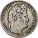 France, Louis-Philippe, 5 Francs, 1837, Paris, Silver, VF(30-35), Gadoury:678