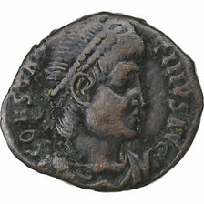 Constantine II, Follis, 337-347, Antioch, Bronze, VF(30-35), RIC:40