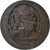 France, Monneron de 5 Sols, 1792 / AN 4, Birmingham, Bronze, EF(40-45)