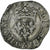 France, Charles VI, Gros dit "Florette", 1417-1422, Troyes, Billon, TB+