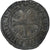 Francja, Charles VI, Blanc Guénar, 1385-1422, Troyes, Bilon, VF(30-35)