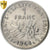 Francja, 1 Franc, Semeuse, 1968, Paris, Nikiel, PCGS, MS68, Gadoury:474