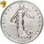 Francja, 1 Franc, Semeuse, 1982, Paris, Nikiel, PCGS, MS68, Gadoury:474