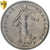 Francia, 1/2 Franc, Semeuse, 1980, Paris, Níquel, PCGS, MS66, Gadoury:429