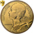 França, 20 Centimes, Marianne, 1968, Paris, Alumínio-Bronze, PCGS, MS66