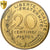 Francja, 20 Centimes, Marianne, 1970, Paris, Aluminium-Brąz, PCGS, MS67