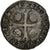 France, Henri III, Douzain aux deux H, 1588, Saint-Lô, Billon, TB+, Gadoury:467