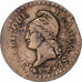 France, 1 Centime, Dupré, AN 7, Paris, Copper, VF(30-35), Gadoury:76