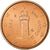 San Marino, Euro Cent, 2006, Rome, Miedź platerowana stalą, MS(63)