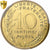 Francia, 10 Centimes, Marianne, 1968, Paris, Alluminio-bronzo, PCGS, MS67