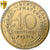 France, 10 Centimes, Marianne, 1971, Paris, Aluminum-Bronze, PCGS, MS66
