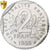 Francja, 2 Francs, Semeuse, 1985, Paris, Nikiel, PCGS, MS68, Gadoury:547