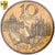 Frankrijk, 10 Francs, Stendhal, 1983, Paris, Tranche B, Cupro-nikkel, PCGS