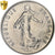 Francja, 5 Francs, Semeuse, 1974, Paris, Miedzionikiel, PCGS, MS69, Gadoury:771