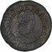 France, Louis XIII, Double Tournois, 1620, Poitiers, Copper, VF(30-35), CGKL:412